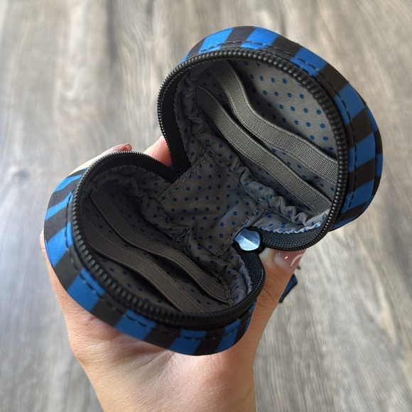 Jujube Paci Pod Blue and Black Striped Pacifier Holder - Picture 4 of 4